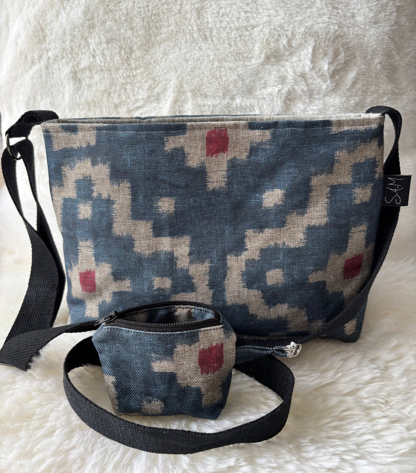 Sac bandoulière (modèle géoethnic)