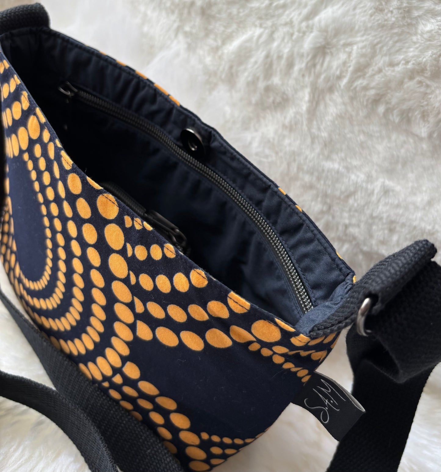 Sac bandoulière (modèle bulles)