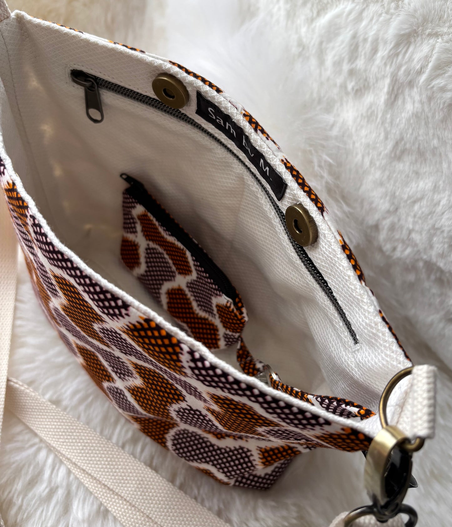 Sac bandoulière (modèle guépard)