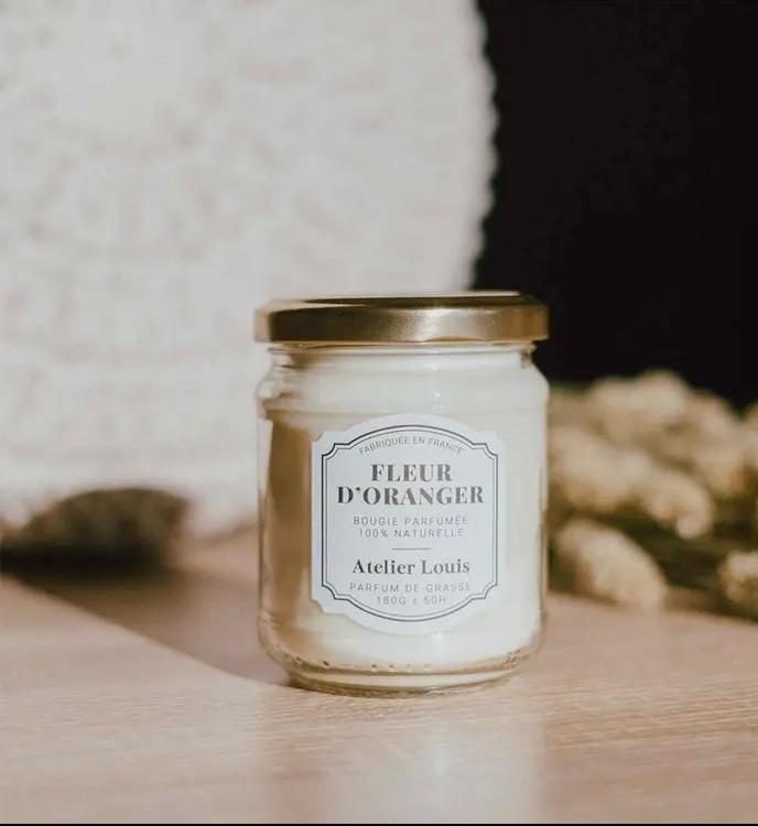 Bougie parfumée Fleur d'Oranger