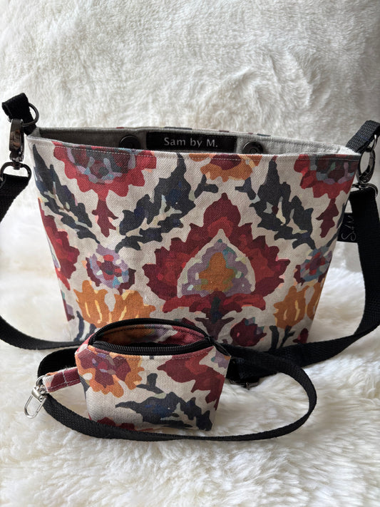 Sac bandoulière (modèle flammes)