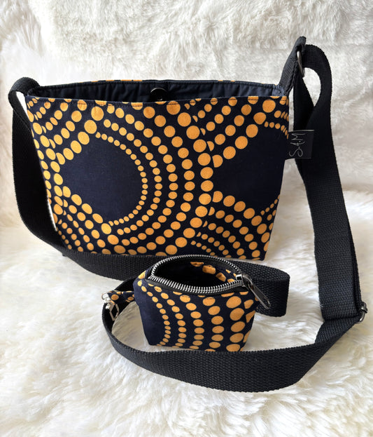 Sac bandoulière (modèle bulles)