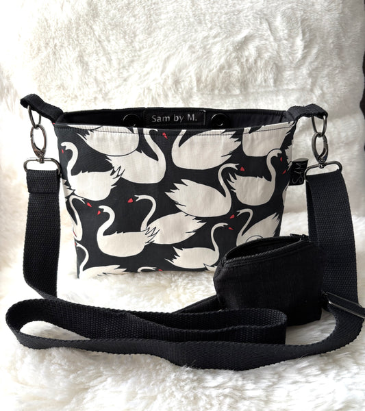 Sac bandoulière (modèle cygne)