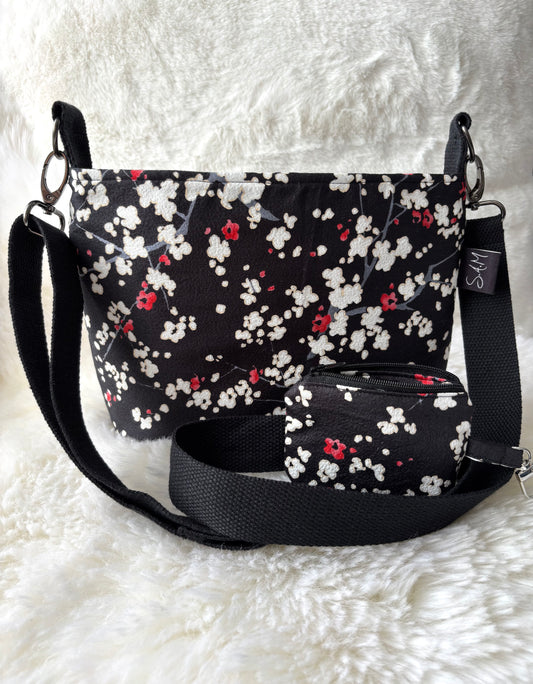 Sac bandoulière (modèle cerisier)