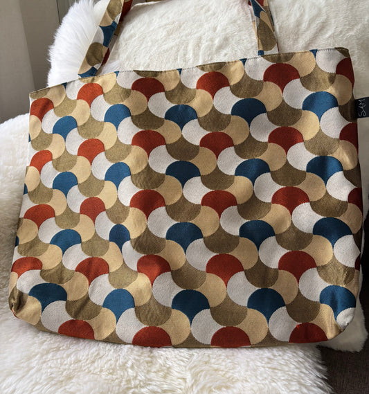 Grand sac épaule avec porte monnaie (modèle relief)